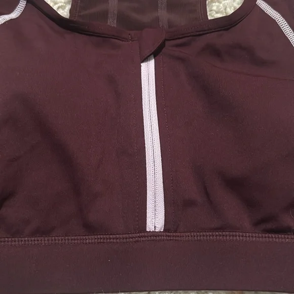 NWT-S-J.Crew SleekStretch zip-front sports bra - Picture 6 of 10